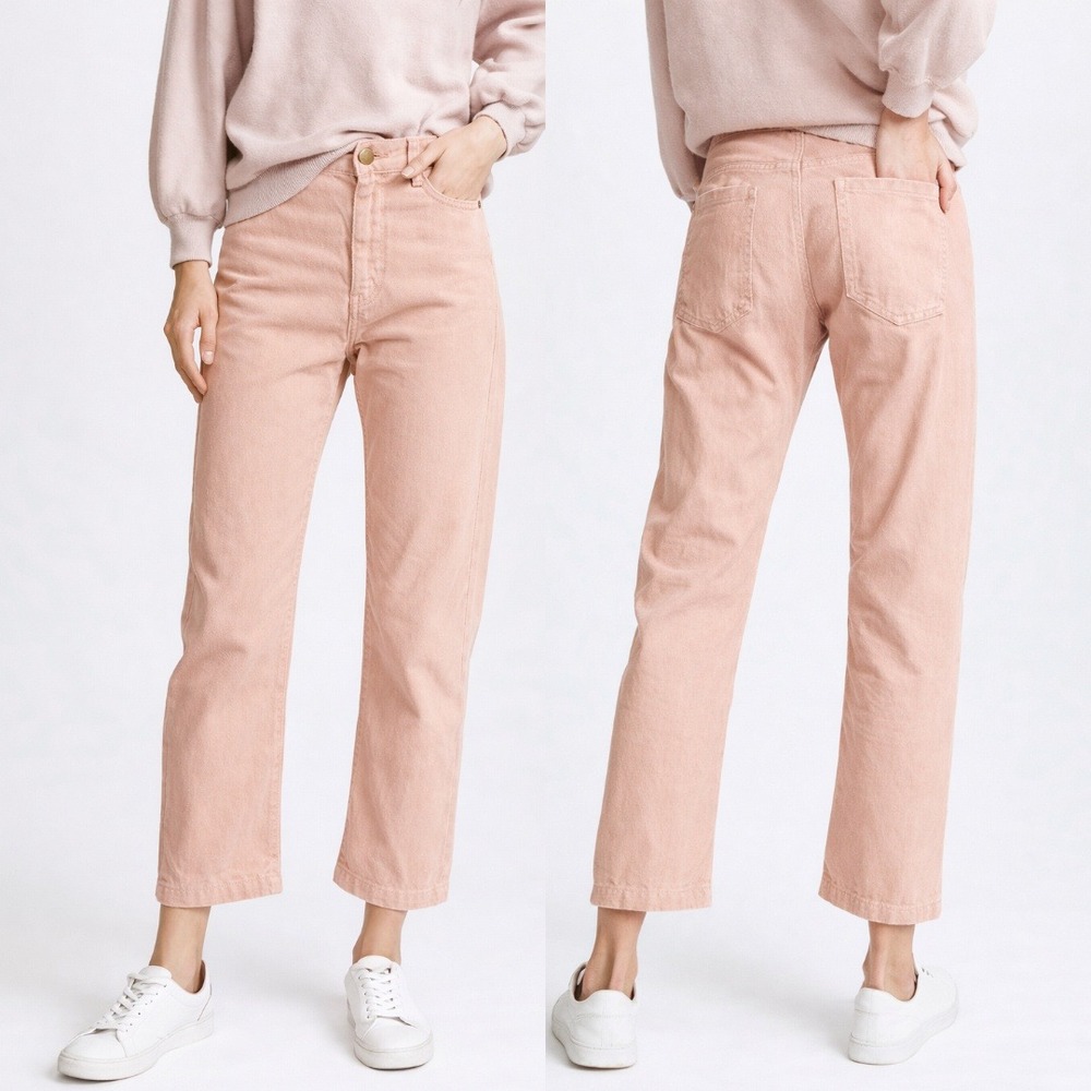 The Great Pink Rambler Corduroy Crop Straight Leg‎ Pants Size 25